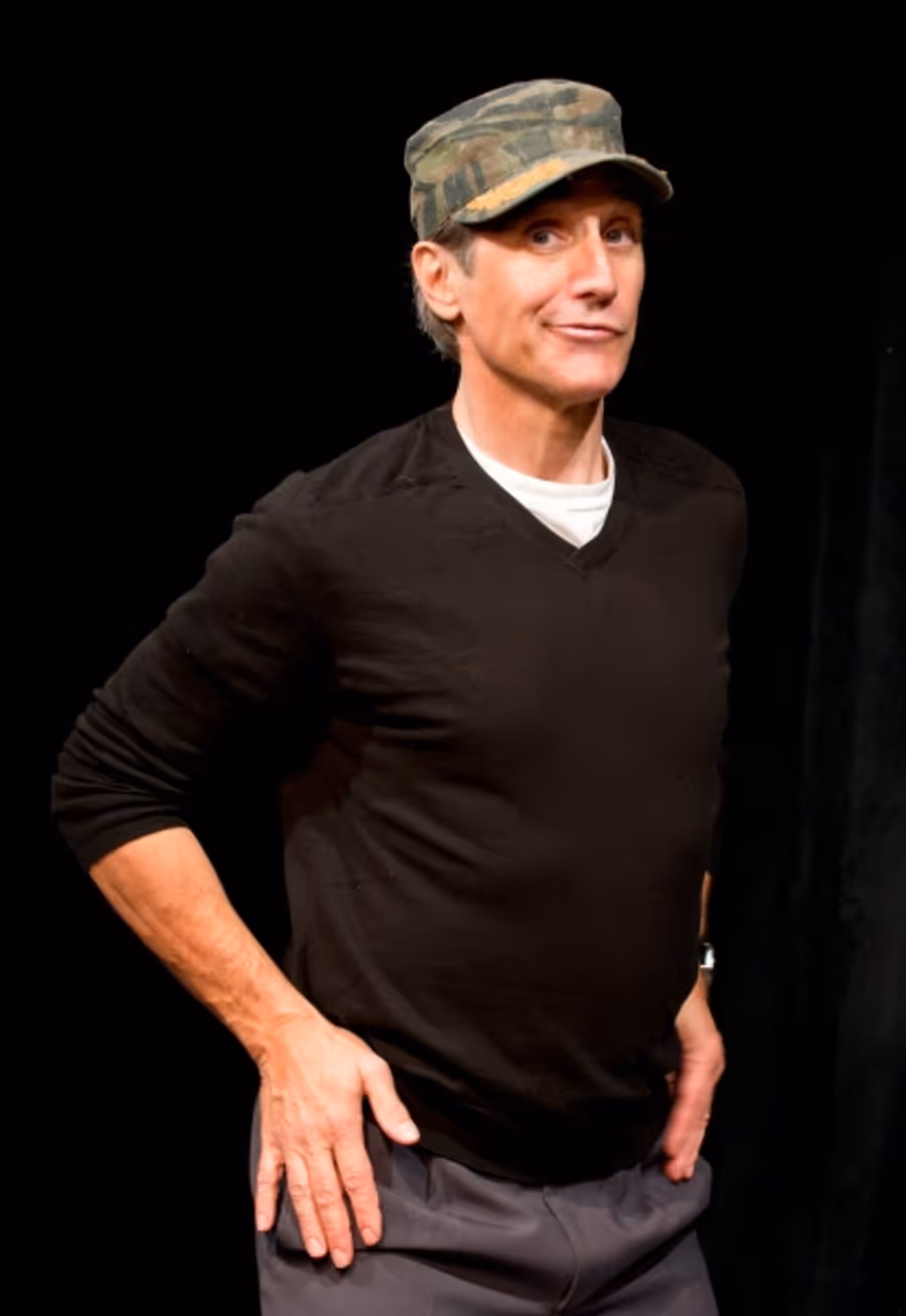 Photo Flash: First Look at Robert Dubac in THE BOOK OF MORON and THE MALE INTELLECT: AN OXYMORON? Off-Broadway Image
