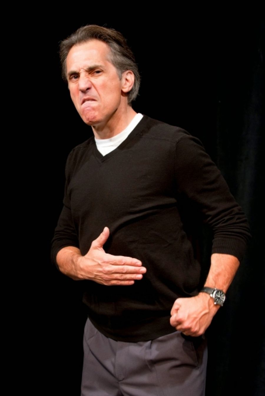 Photo Flash: First Look at Robert Dubac in THE BOOK OF MORON and THE MALE INTELLECT: AN OXYMORON? Off-Broadway Image