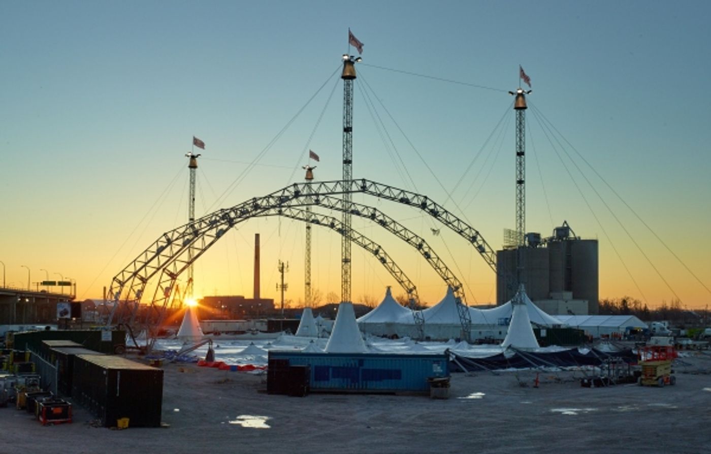 Photo Flash: Cavalia's ODYSSEO Raises White Big Top in Toronto  Image