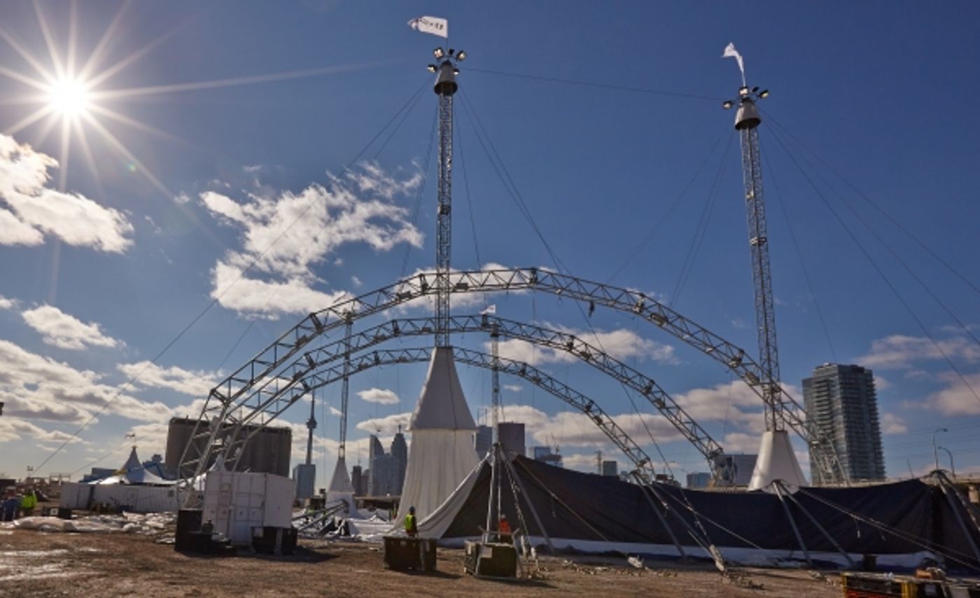 Photo Flash: Cavalia's ODYSSEO Raises White Big Top in Toronto  Image