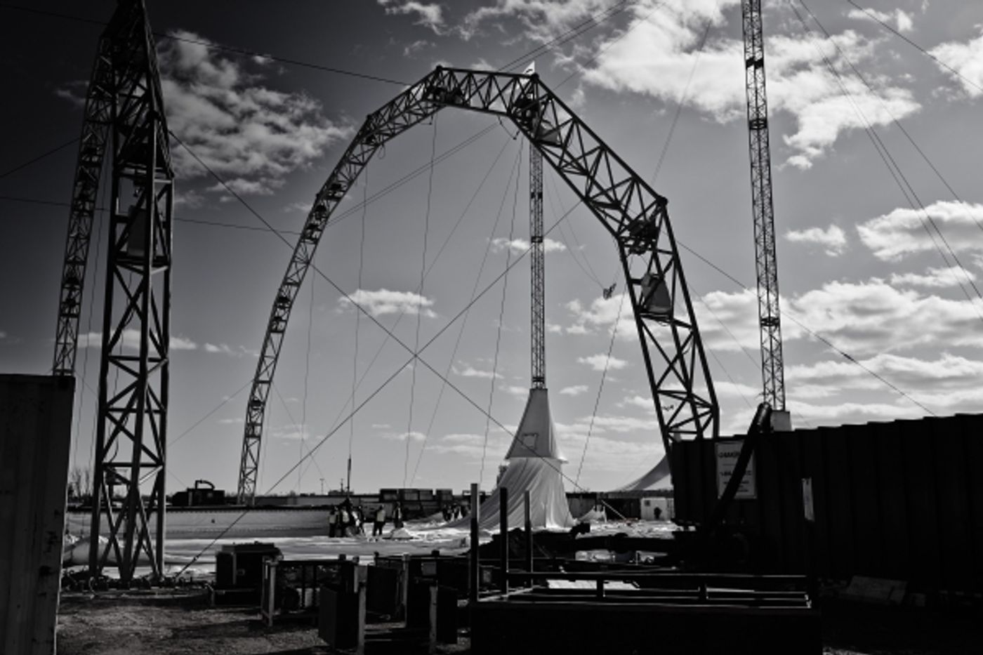 Photo Flash: Cavalia's ODYSSEO Raises White Big Top in Toronto  Image