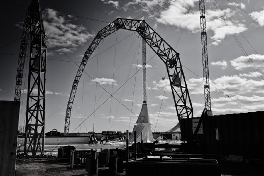 Photo Flash: Cavalia's ODYSSEO Raises White Big Top in Toronto Image