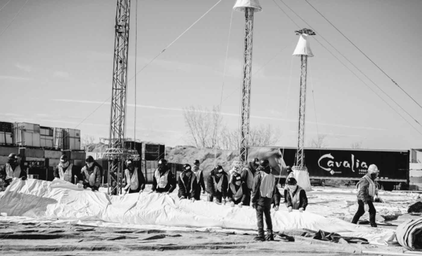Photo Flash: Cavalia's ODYSSEO Raises White Big Top in Toronto  Image