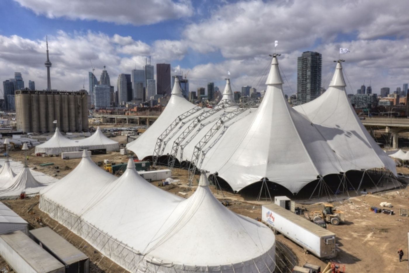 Photo Flash: Cavalia's ODYSSEO Raises White Big Top in Toronto  Image