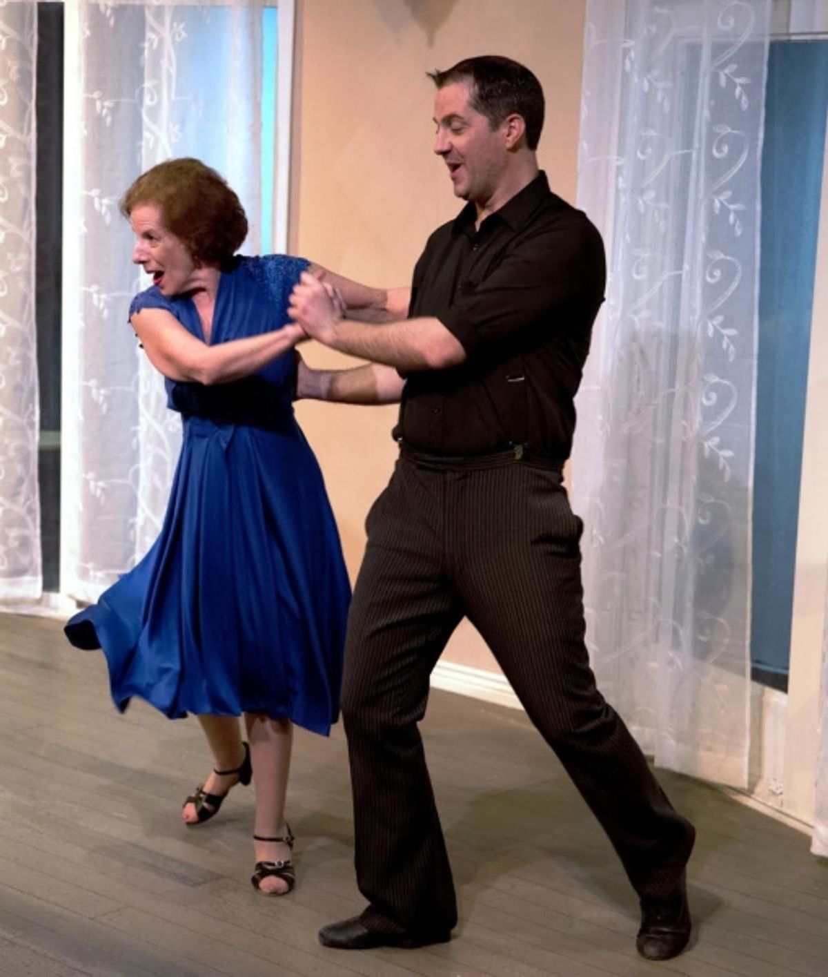 Deborah Persoff and Preston Britton at 