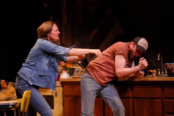 Addie Johnson (Holly), Chris Bellant (Jason) Photo
