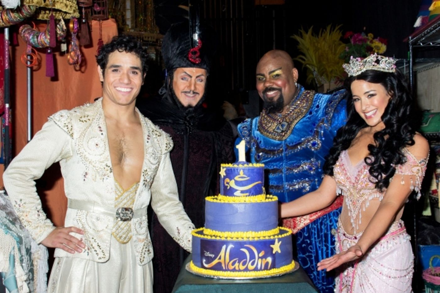 Photo Coverage: They Ain't Never Had a Year Like This- ALADDIN Celebrates One Year On Broadway Photo Coverage: They Ain't Never Had a Year Like This- ALADDIN Celebrates One Year On Broadway Image