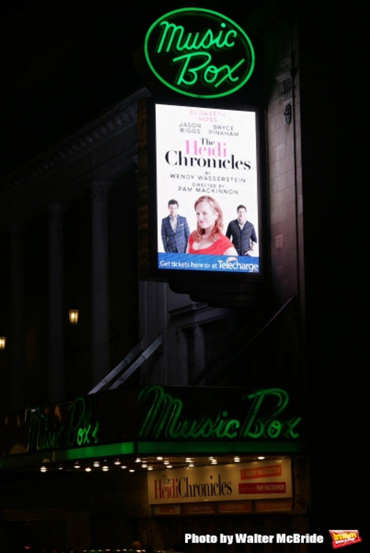 Photo Coverage: Elisabeth Moss & Cast of THE HEIDI CHRONICLES Take Opening Night Bows!  Image