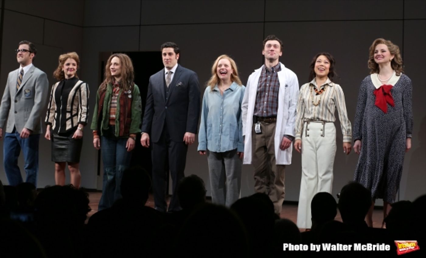 Photo Coverage: Elisabeth Moss & Cast of THE HEIDI CHRONICLES Take Opening Night Bows!  Image
