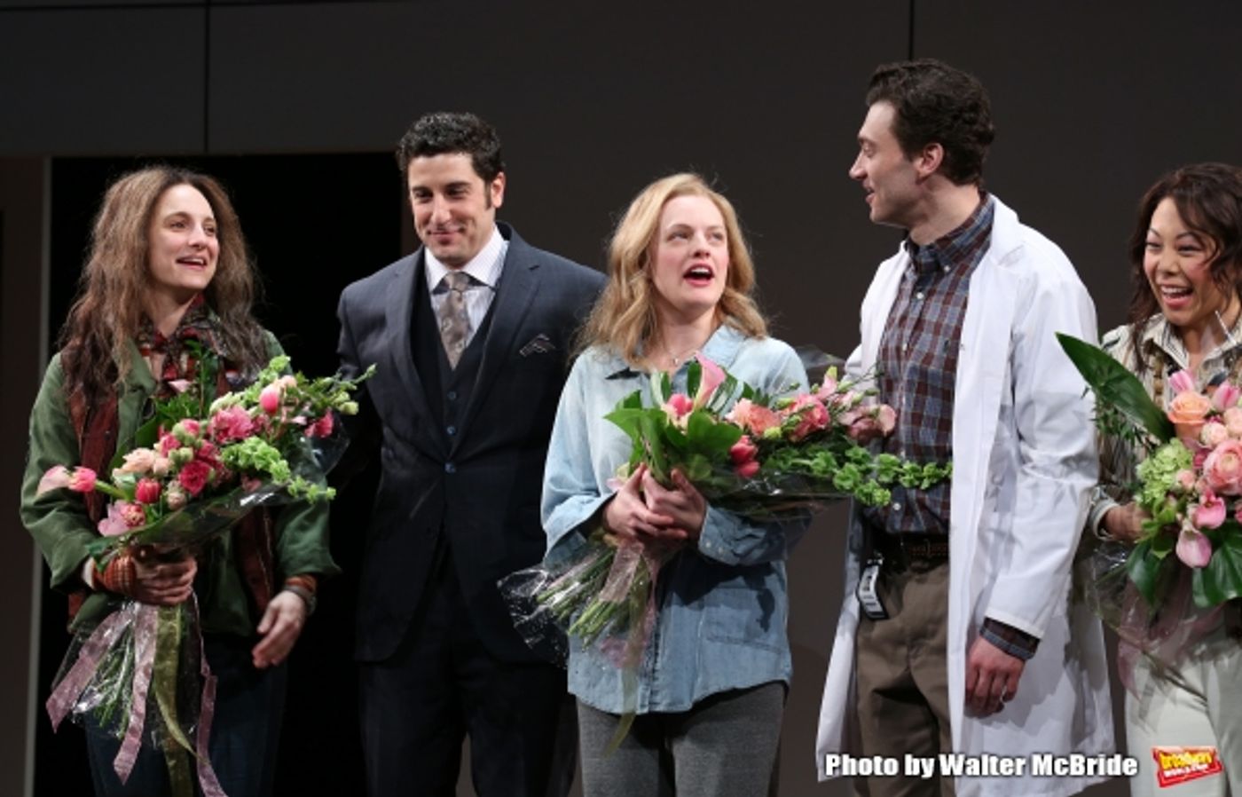 Photo Coverage: Elisabeth Moss & Cast of THE HEIDI CHRONICLES Take Opening Night Bows!  Image