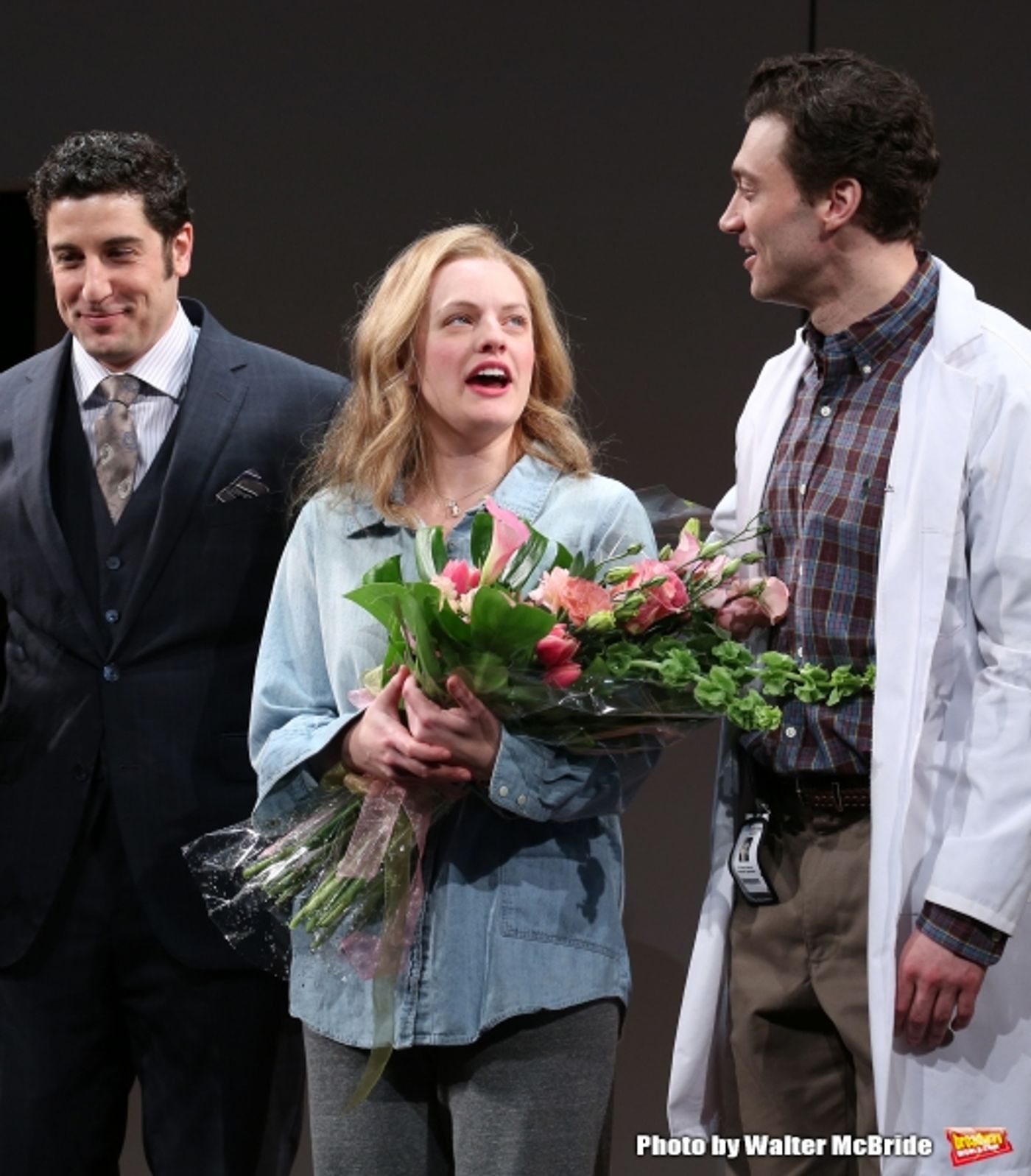 Photo Coverage: Elisabeth Moss & Cast of THE HEIDI CHRONICLES Take Opening Night Bows!  Image