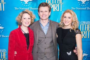 Charles Edwards is happily caught between his two stage wives, Melissa Woodbridge and Charlotte Parry @ BroadwayWorld Charles Edwards is happily caught between his two stage wives, Melissa Woodbridge and Photo