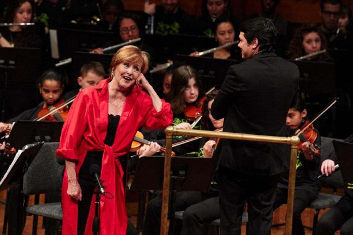 Photo Flash: Opera Legend Frederica von Stade Plays Sanders Theatre With Local Students Photo Flash: Opera Legend Frederica von Stade Plays Sanders Theatre With Local Students Image