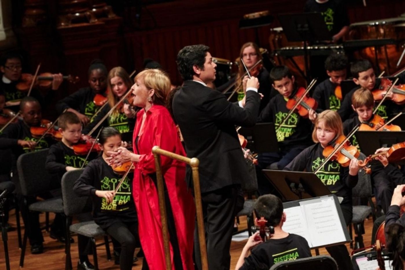 Photo Flash: Opera Legend Frederica von Stade Plays Sanders Theatre With Local Students Photo Flash: Opera Legend Frederica von Stade Plays Sanders Theatre With Local Students Image