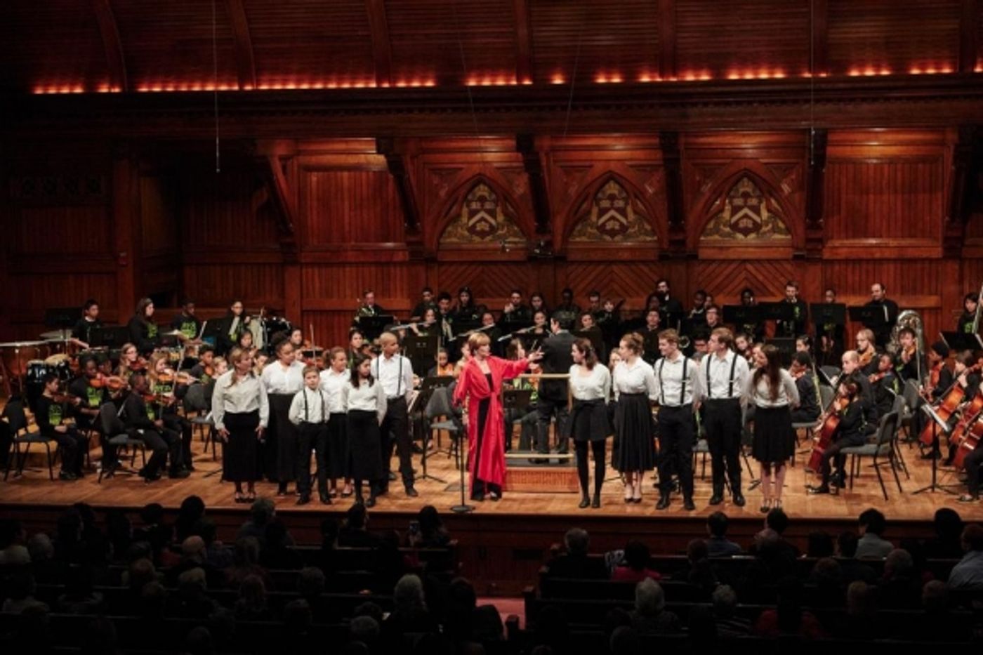 Photo Flash: Opera Legend Frederica von Stade Plays Sanders Theatre With Local Students Photo Flash: Opera Legend Frederica von Stade Plays Sanders Theatre With Local Students Image
