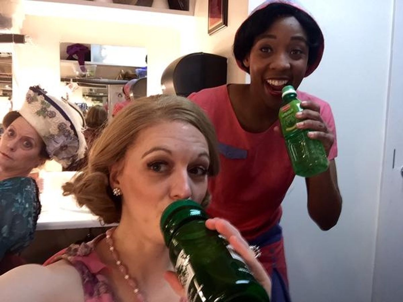 Photo Flash: Saturday Intermission Pics - 3/21 - THE KING AND I Ladies Snap First #SIP and More!  Image