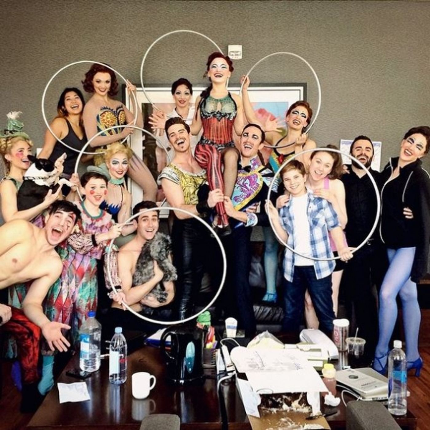 Photo Flash: Saturday Intermission Pics - 3/21 - THE KING AND I Ladies Snap First #SIP and More!  Image