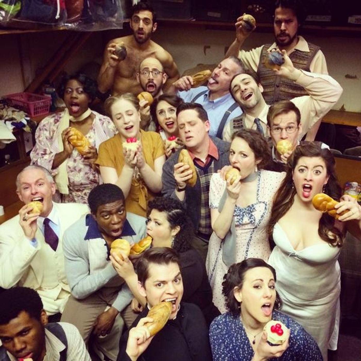 Photo Flash: Saturday Intermission Pics - 3/21 - THE KING AND I Ladies Snap First #SIP and More!  Image