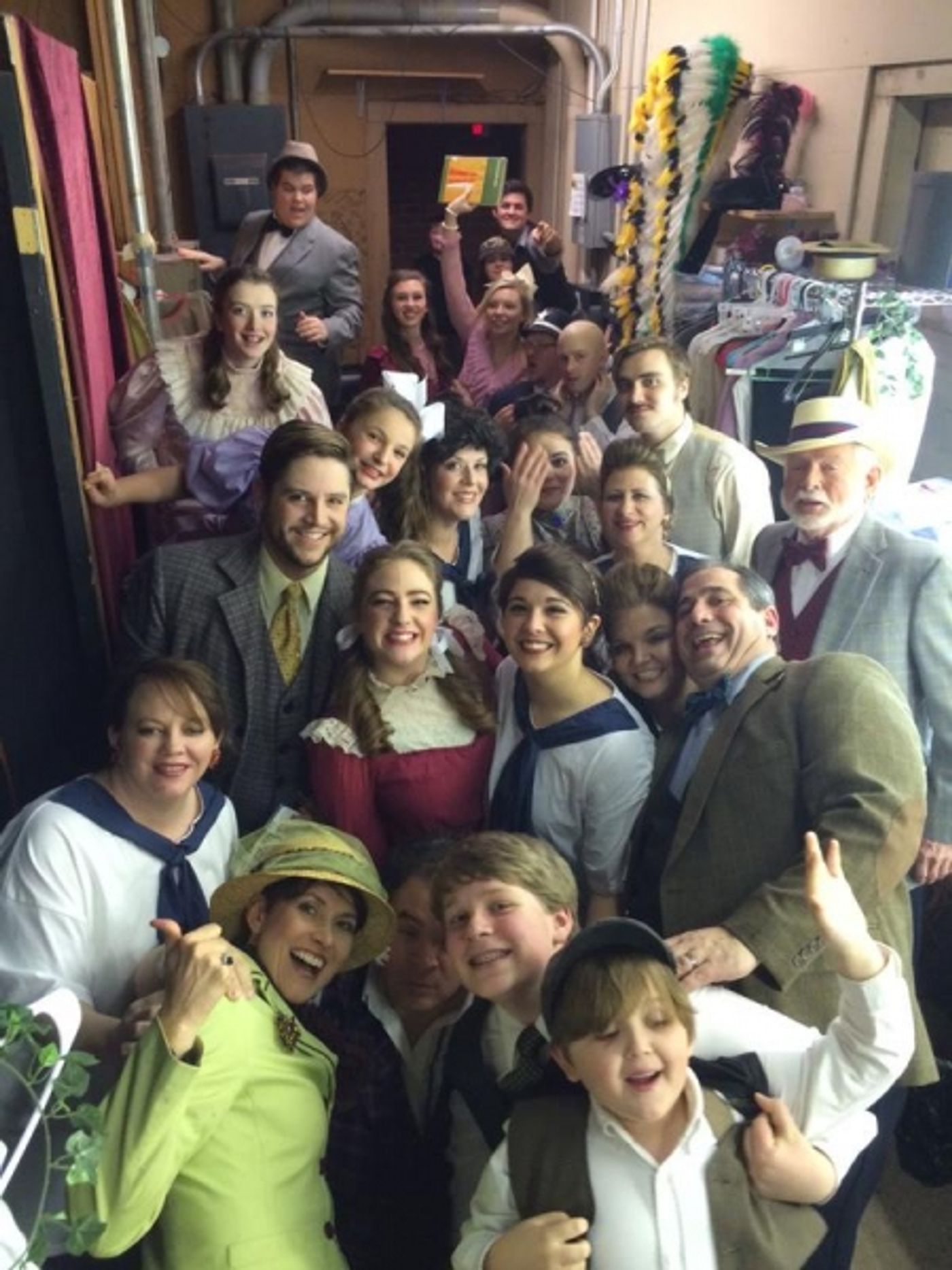 Photo Flash: Saturday Intermission Pics - 3/21, Part 2 - FINDING NEVERLAND, SOMETHING ROTTEN, NICE WORK IF YOU CAN GET IT, and More!  Image