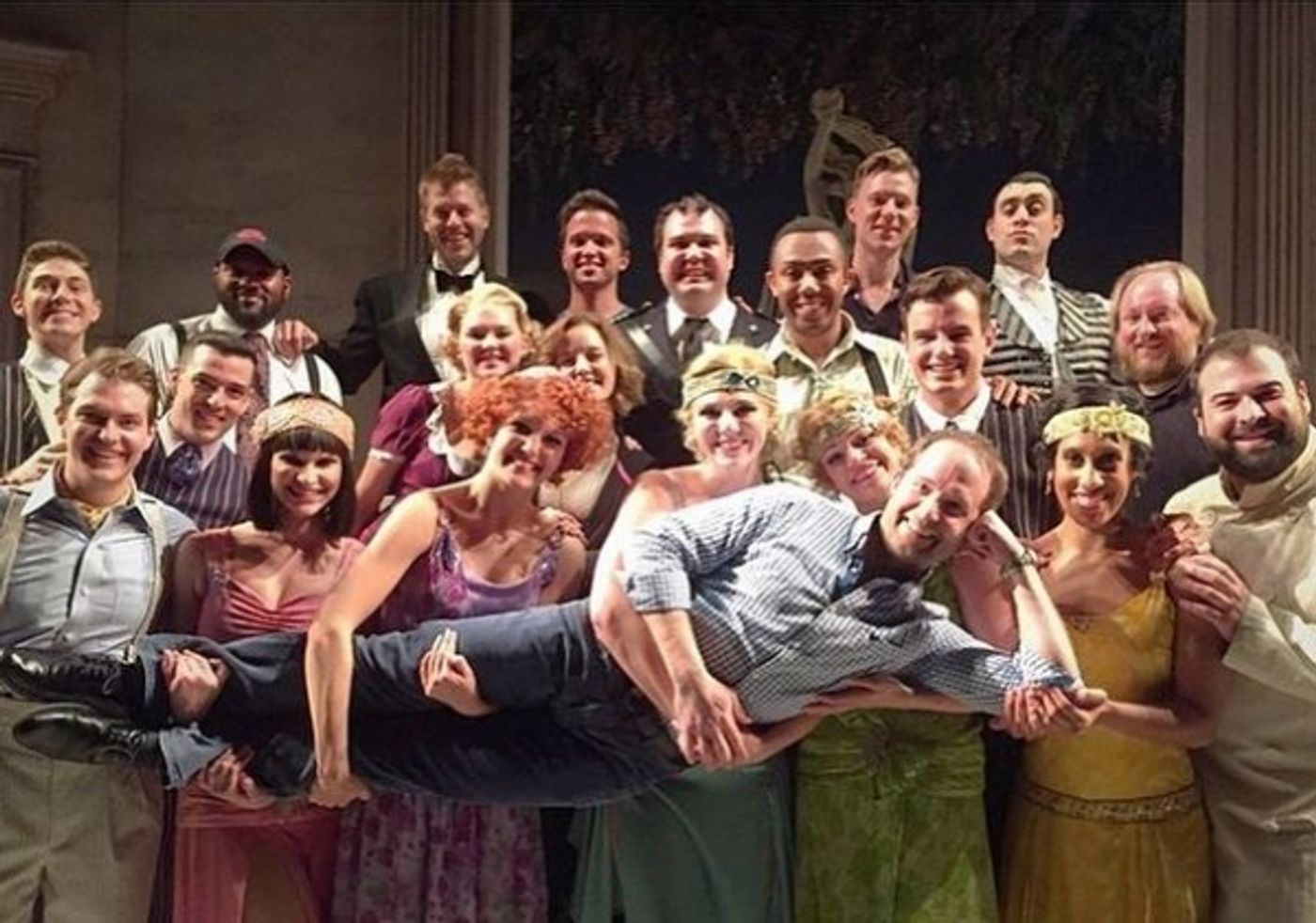 Photo Flash: Saturday Intermission Pics - 3/21, Part 2 - FINDING NEVERLAND, SOMETHING ROTTEN, NICE WORK IF YOU CAN GET IT, and More!  Image