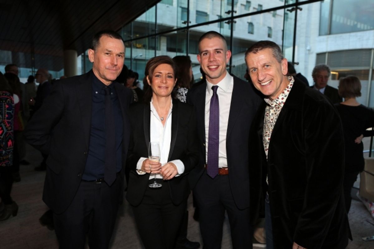 Mark Lee, Dorothy Berwin, Stephen Karam, Tom Kirdahy at 