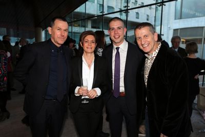 Mark Lee, Dorothy Berwin, Stephen Karam, Tom Kirdahy Photo