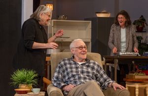 Ensemble members Lois Smith, John Mahoney and Molly Regan  Photo