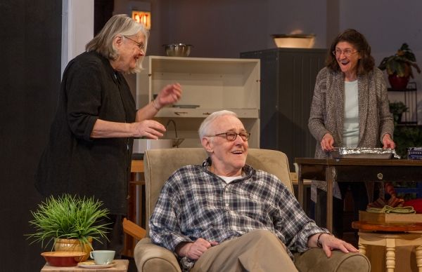 Ensemble members Lois Smith, John Mahoney and Molly Regan  Photo