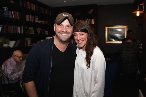 Director Daniel Talbot and cast member Samantha Soule Photo