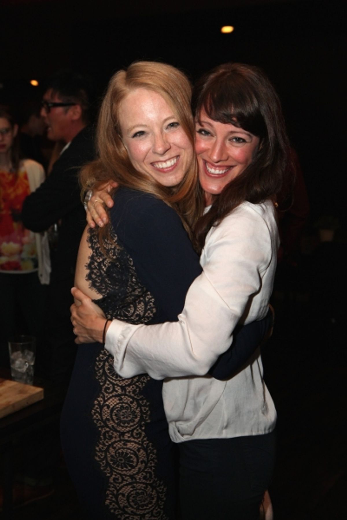 Cast members Sarah Shaefer and Samantha Soule at 