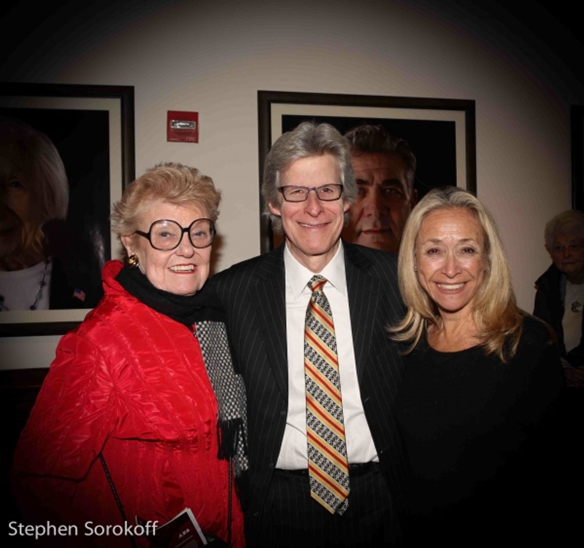 June Freemazon, Ted Chapin, Eda Sorokoff at 