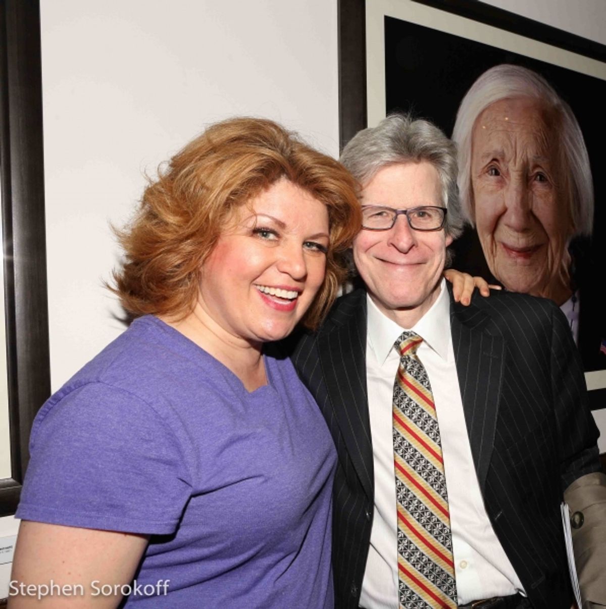 Klea Blackhurst & Ted Chapin at 