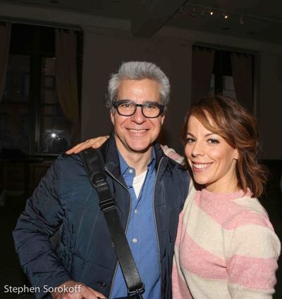 Mark Waldrop, stage director & Leslie Kritzer Photo