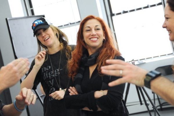 Photo Flash: In Rehearsal for World Premiere of NATIONAL PASTIME at Bucks County with Hunter Foster, Will Blum & More  Image