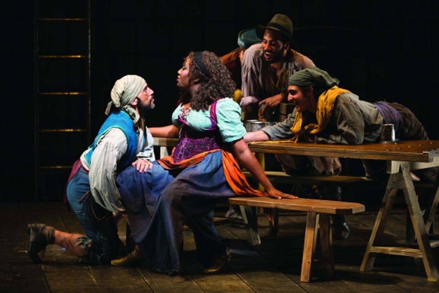 Photo Flash: First Look at Anthony Warlow, Amber Iman, Nehal Joshi & More in Shakespeare Theatre Company's MAN OF LA MANCHA  Image