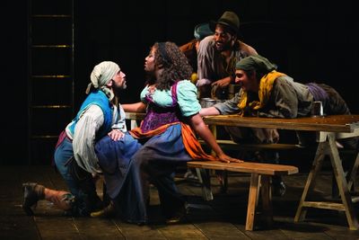 Ceasar F. Barajas, Amber Iman, JP Moraga, James Hayden Rodriguez and Nathan Lucrezio Photo