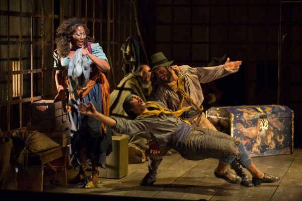 Amber Iman, James Hayden Rodriguez, Nathan Lucrezio and Dan Sharkey  Photo