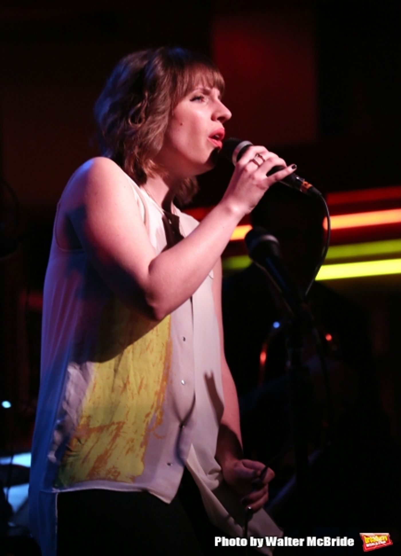 Photo Coverage: Mommy-To-Be Anika Larsen Performs SING YOU TO SLEEP at Birdland!  Image