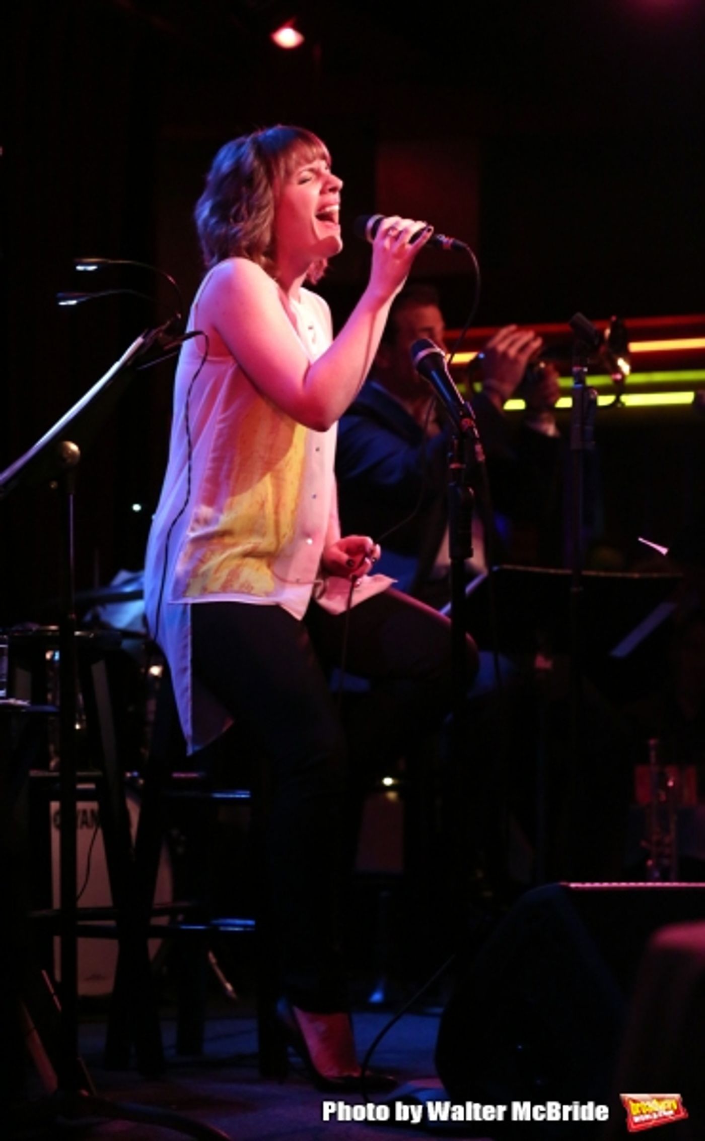 Photo Coverage: Mommy-To-Be Anika Larsen Performs SING YOU TO SLEEP at Birdland!  Image