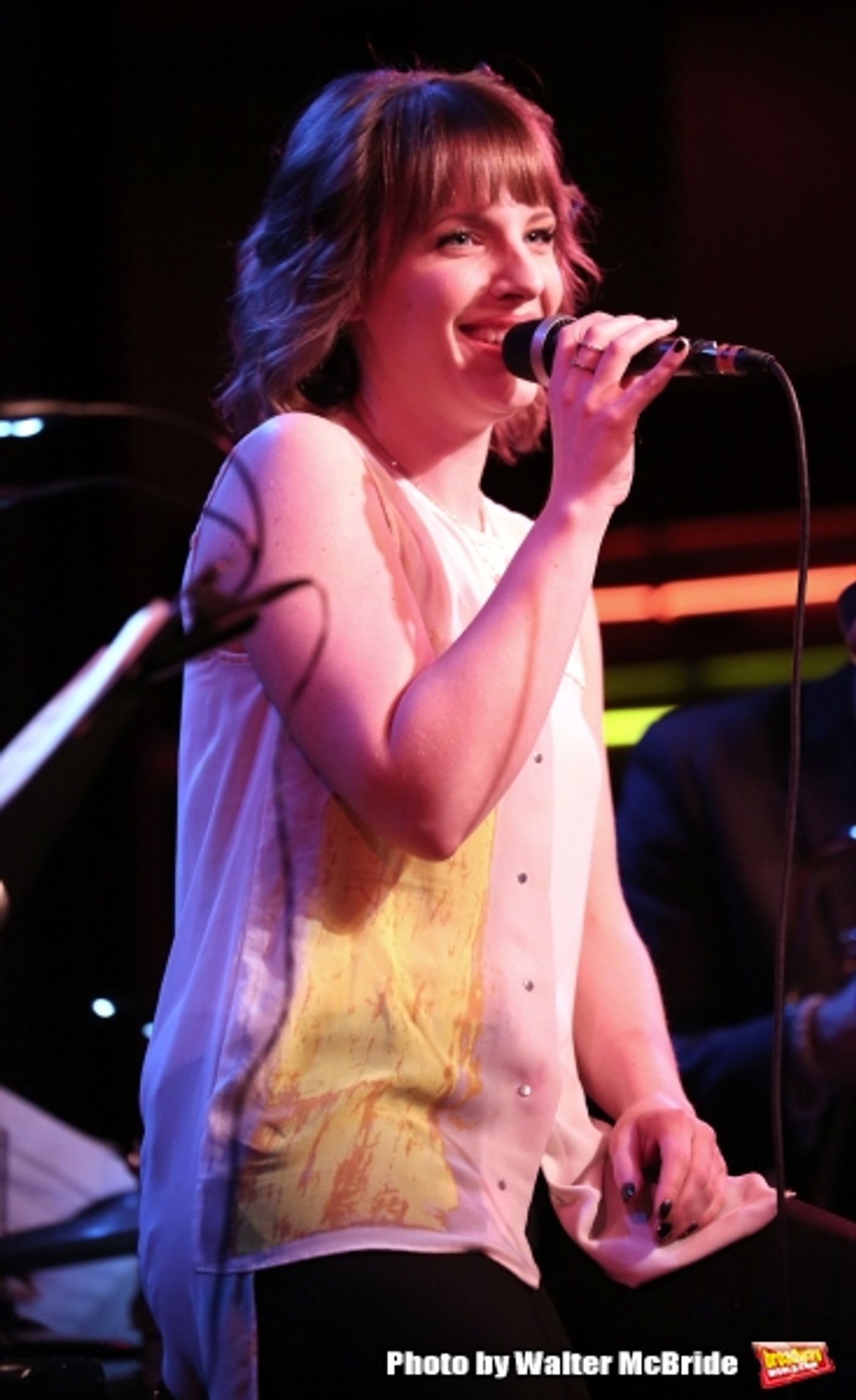 Photo Coverage: Mommy-To-Be Anika Larsen Performs SING YOU TO SLEEP at Birdland!  Image