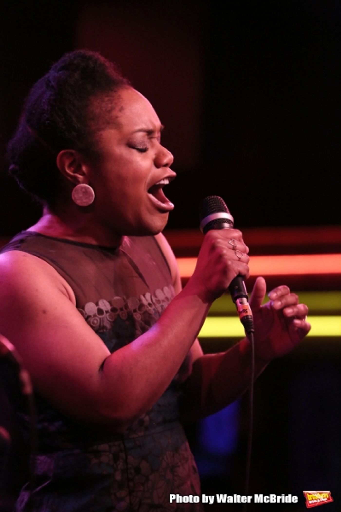Photo Coverage: Mommy-To-Be Anika Larsen Performs SING YOU TO SLEEP at Birdland!  Image