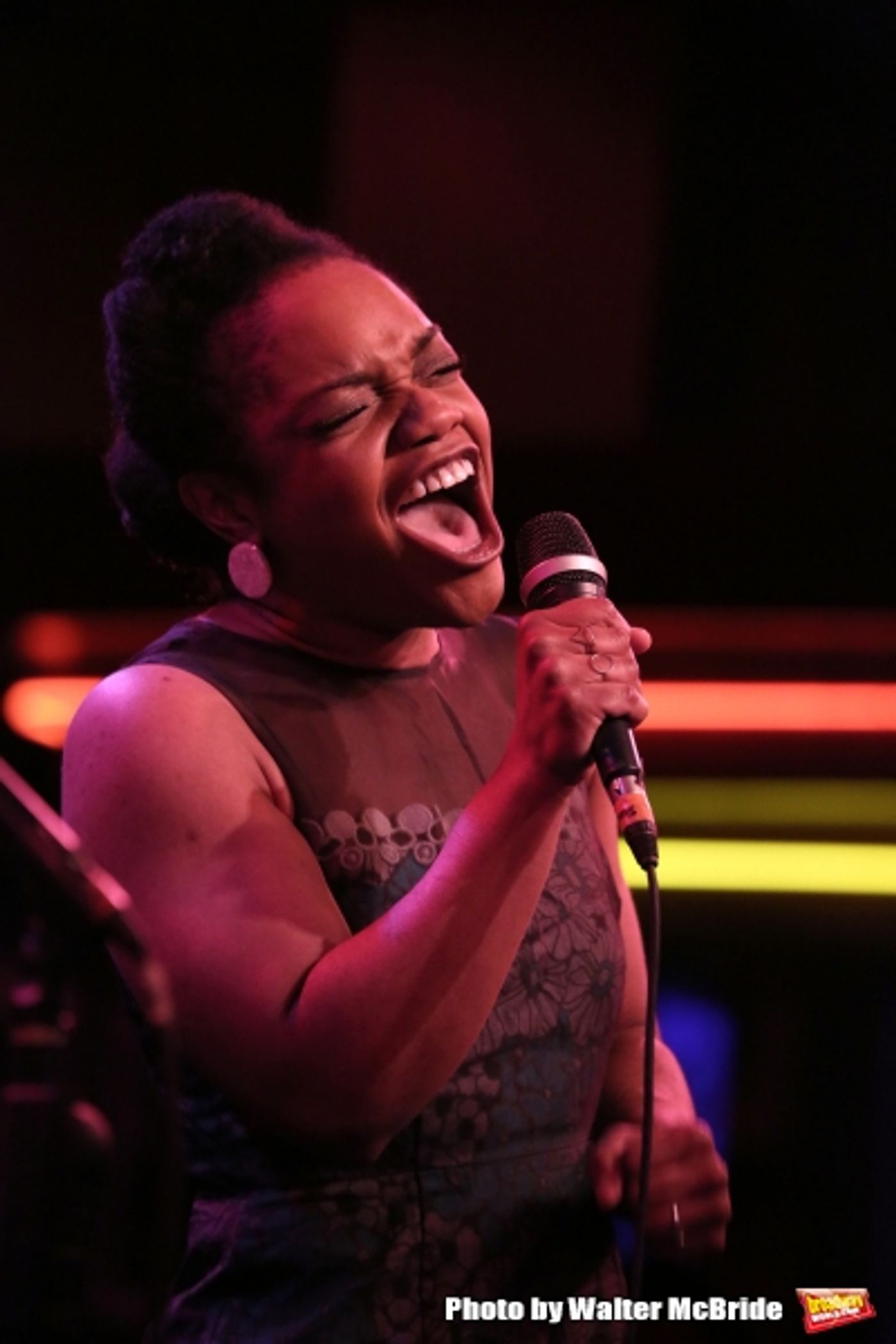 Photo Coverage: Mommy-To-Be Anika Larsen Performs SING YOU TO SLEEP at Birdland!  Image