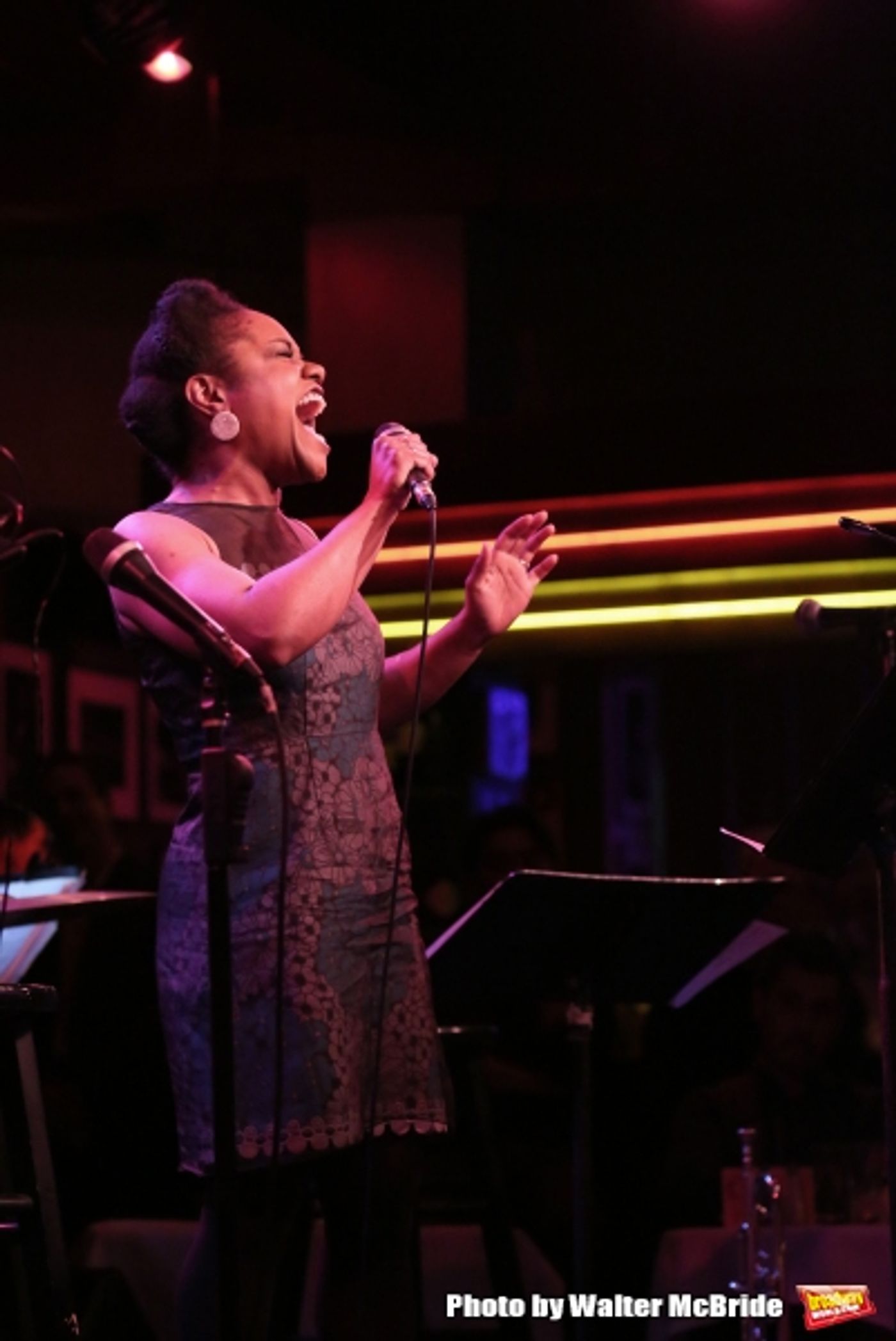 Photo Coverage: Mommy-To-Be Anika Larsen Performs SING YOU TO SLEEP at Birdland!  Image