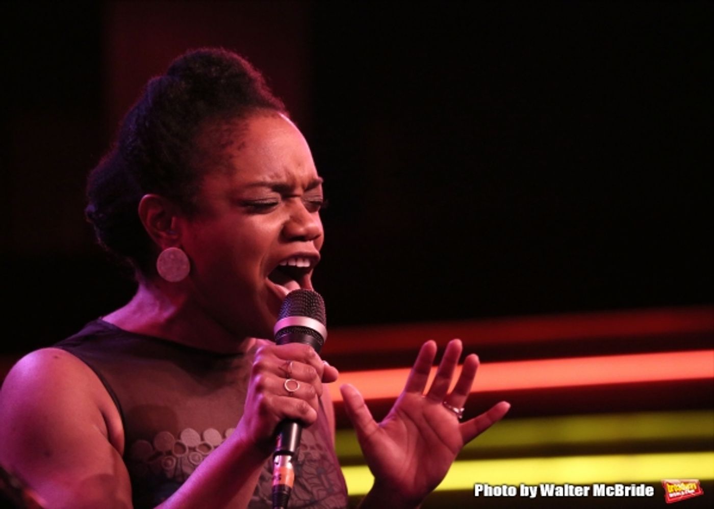 Photo Coverage: Mommy-To-Be Anika Larsen Performs SING YOU TO SLEEP at Birdland!  Image