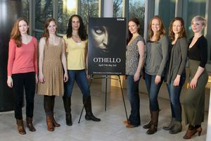 Deanna Gibson (Emilia), Emily Trask (Desdemona), Leah Dutchin (Othello), Laura Frye ( Photo