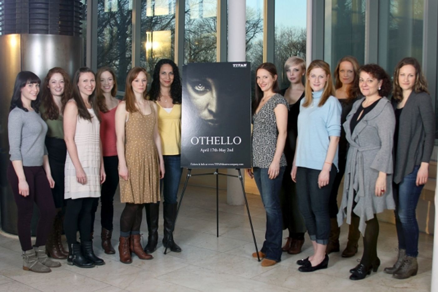 Photo Flash: Cast of Titan Theatre Company's All-Female OTHELLO Gathers for Rehearsals  Image