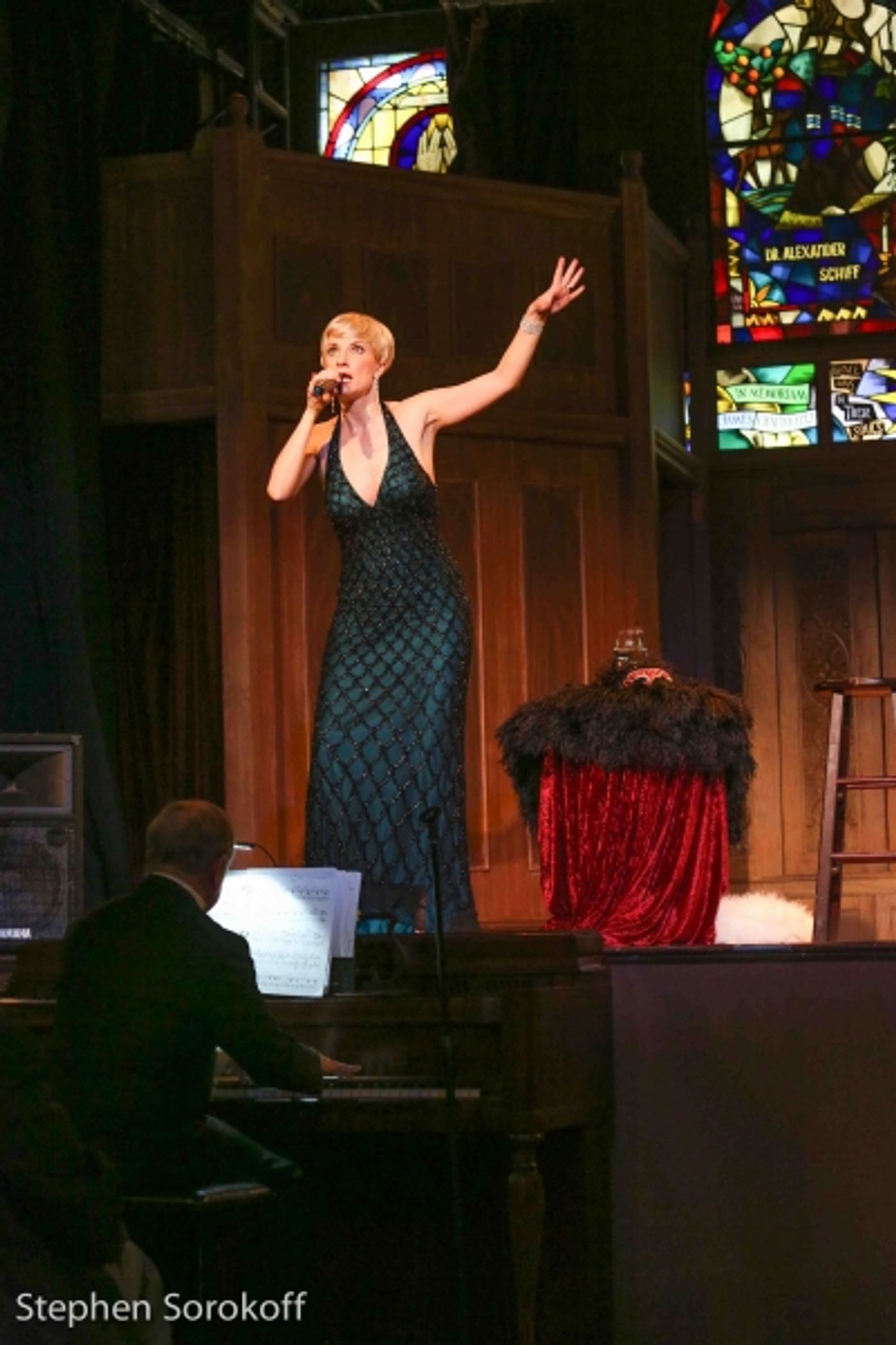 Photo Coverage: Adrienne Haan Performs FROM BERLIN TO BROADWAY at the ACTORS TEMPLE  Image