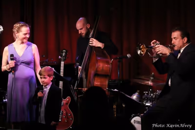 Anika Larsen and company Photo