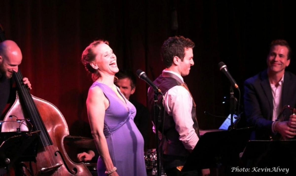 Anika Larsen and Jarrod Spector at 