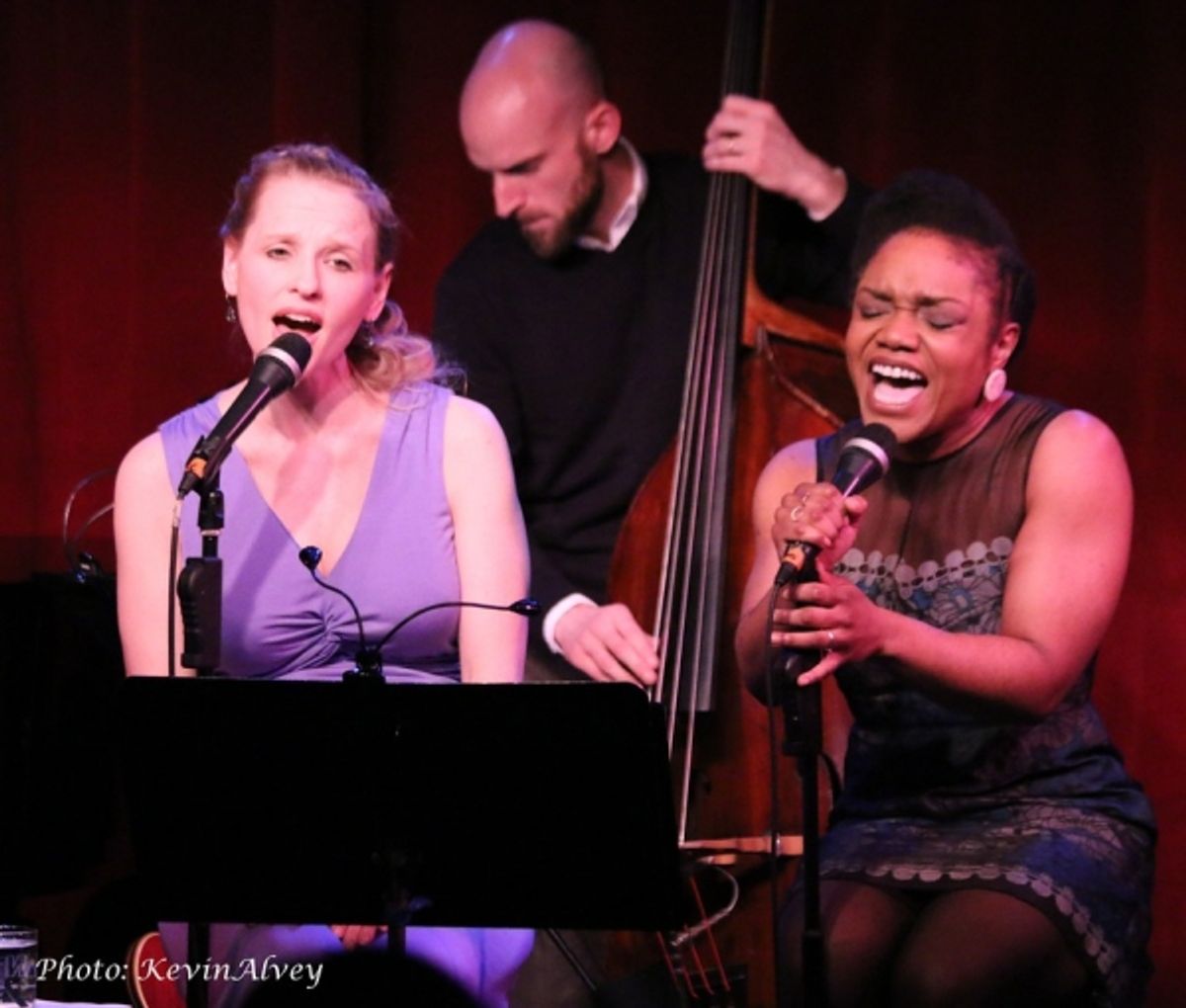 Anika Larsen and Kenita Miller at 